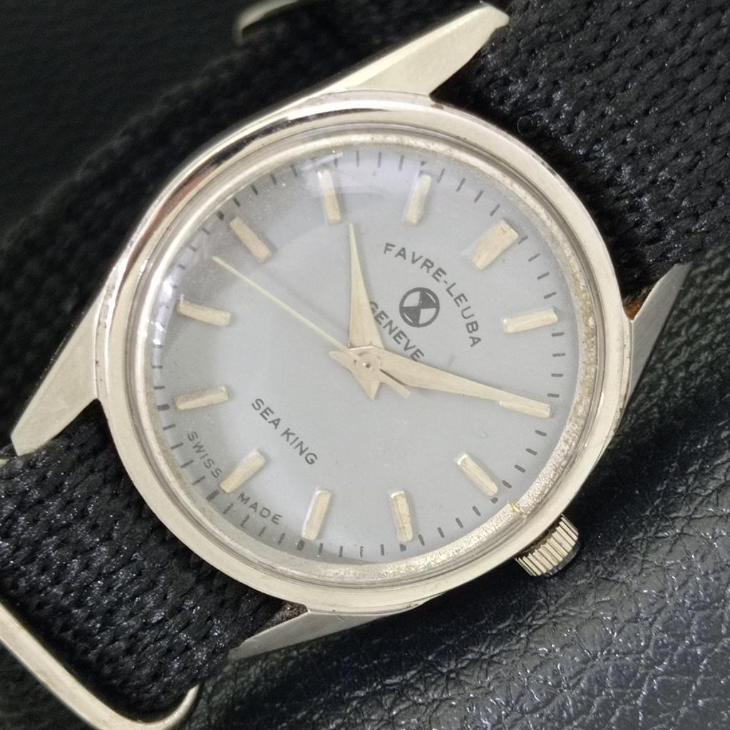 VINTAGE FAVRE LEUBA GENEVE 253 HAND-WINDING SWISS MENS GREY DIAL WATCH a436254-2 R128-a436254
VINTAGE FAVRE LEUBA GENEVE 253 HAND-WINDING SWISS MENS GREY DIAL WATCH a436254-2 R128-a436254