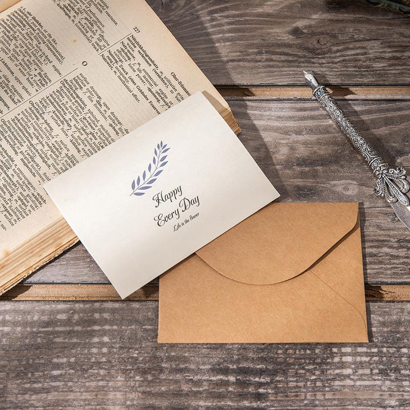 10PCS Graduation Season Greeting Card Birthday Gratitude Blessing Card Small Holiday Business Kraft Paper Message Card Envelope
10PCS Graduation Season Greeting Card Birthday Gratitude Blessing Card Small Holiday Business Kraft Paper Message Card Envelope