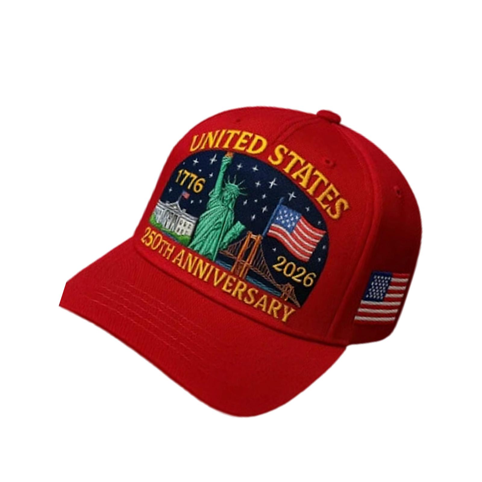 3D Printed US 250Th Independence Day Hat Practical Fabric Baseball Cap Outdoor Festival Accessory Perfect Patriotic Gift
3D Printed US 250Th Independence Day Hat Practical Fabric Baseball Cap Outdoor Festival Accessory Perfect Patriotic Gift