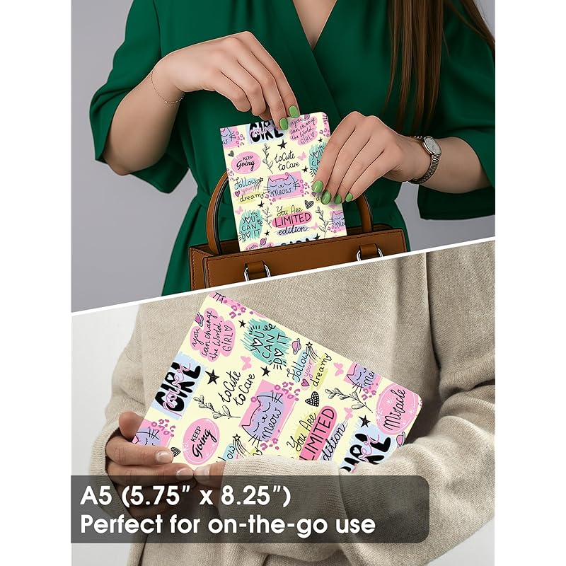 Doodle A5 Undated Planner Notebook 160 Pages (12-Month Planner + Notes), Soft Cover Journal With 80 Gsm Paper Motivati A5
Doodle A5 Undated Planner Notebook 160 Pages (12-Month Planner + Notes), Soft Cover Journal With 80 Gsm Paper Motivati A5