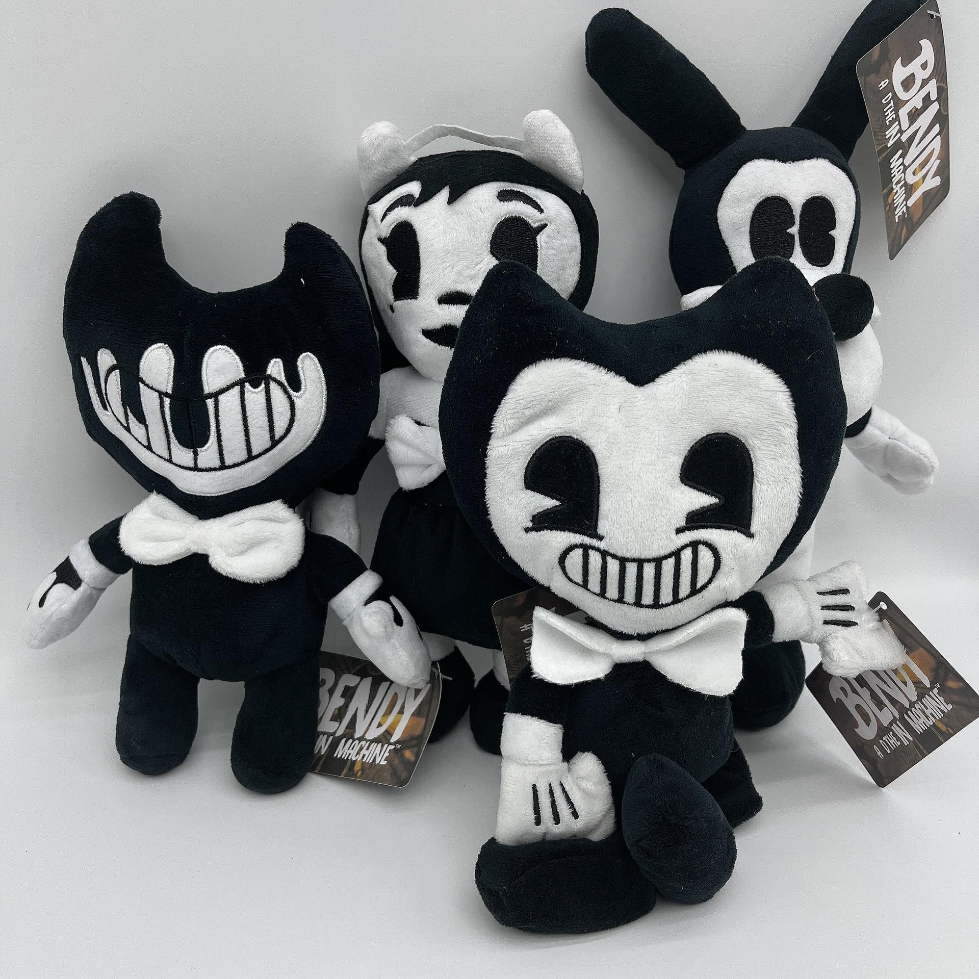 Игра-триллер Bendy And The Ink, плюшевая игрушка с собакой Бенди и куклой-девочкой as the picture 1
Игра-триллер Bendy And The Ink, плюшевая игрушка с собакой Бенди и куклой-девочкой as the picture 1