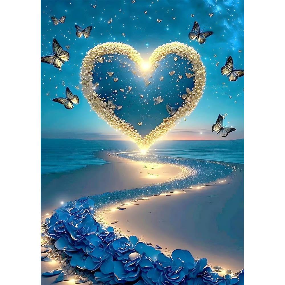 5D Blue Flower Seawater Diamond Cross-stitch Painting Set, DIY Colorful Round Gemstone Diamond Painting Crafts Decoration Wall Mural Round 20x30cm
5D Blue Flower Seawater Diamond Cross-stitch Painting Set, DIY Colorful Round Gemstone Diamond Painting Crafts Decoration Wall Mural Round 20x30cm