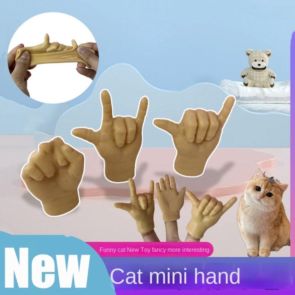 Funny Teasing Cat Finger Gloves Cat Petting Cat Claw Caps Cute Cat Claw Covers
Funny Teasing Cat Finger Gloves Cat Petting Cat Claw Caps Cute Cat Claw Covers