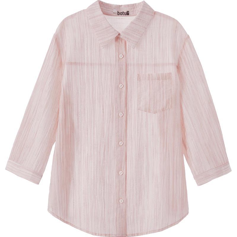 Betu Women s Pastel Shimmer Ombre Lyocell Adjustable Sleeve Shirt L
Betu Women s Pastel Shimmer Ombre Lyocell Adjustable Sleeve Shirt L
