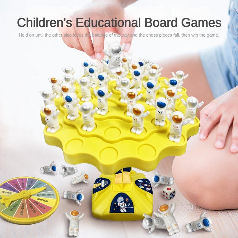 Astronaut Balance Puzzle Tabletop Game Casual Parent-child Interactive Tabletop Battle Toy Children s Stacking Board Party Game жёлтый
Astronaut Balance Puzzle Tabletop Game Casual Parent-child Interactive Tabletop Battle Toy Children s Stacking Board Party Game жёлтый