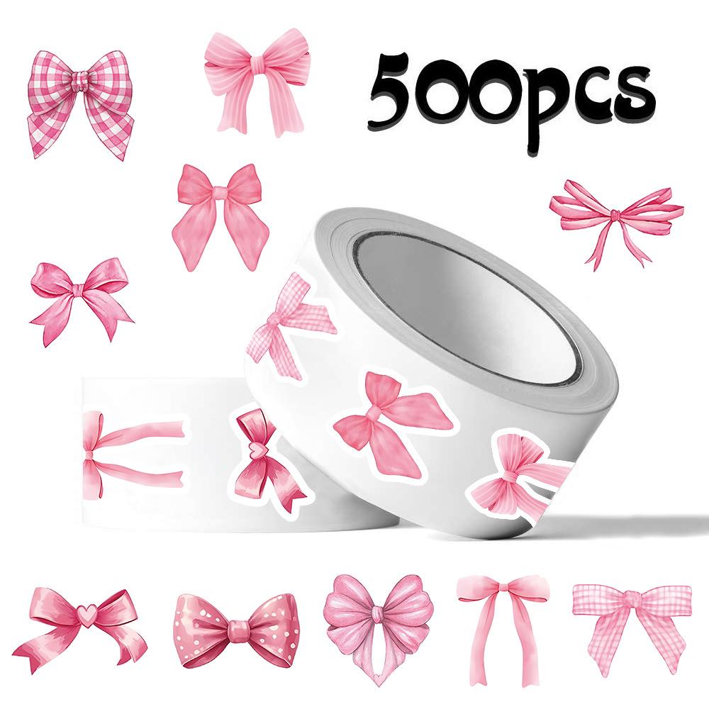 Pink Bow Labels - Adhesive Bow Stickers Suitable for Office Decor, Mailing, , Scrapbooking - Pre-Made Bows for Quick Binding, No /tying Needed
Pink Bow Labels - Adhesive Bow Stickers Suitable for Office Decor, Mailing, , Scrapbooking - Pre-Made Bows for Quick Binding, No /tying Needed