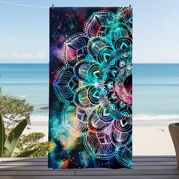 Bohemian Style Patterned Beach Towel Soft and Quick Drying Beach Family Outings Camping Activities Swimming Pools Bath Towels W40*H60(CM)
Bohemian Style Patterned Beach Towel Soft and Quick Drying Beach Family Outings Camping Activities Swimming Pools Bath Towels W40*H60(CM)