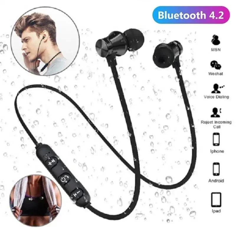 XT-11 magnetic Bluetooth 4.2 Wireless Wireless Sports Headphones Headphones with Microphone Neck Band for Samrtphones
XT-11 magnetic Bluetooth 4.2 Wireless Wireless Sports Headphones Headphones with Microphone Neck Band for Samrtphones