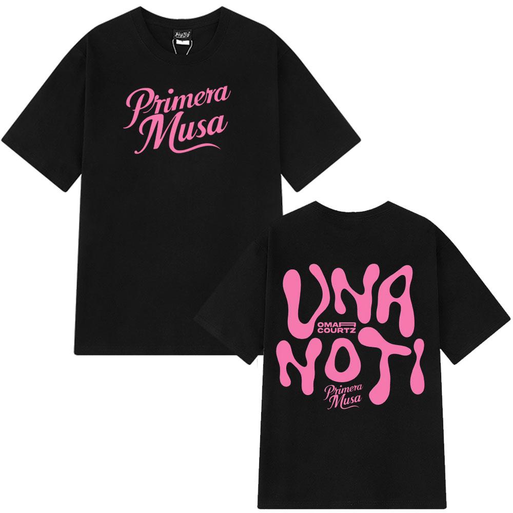 2025 Summer Mens Womens Omar Courtz Album Primera Musa T Shirt Pure 100% Pure Cotton T-shirt Top Breathable Leisure Clothing Y2k L
2025 Summer Mens Womens Omar Courtz Album Primera Musa T Shirt Pure 100% Pure Cotton T-shirt Top Breathable Leisure Clothing Y2k L