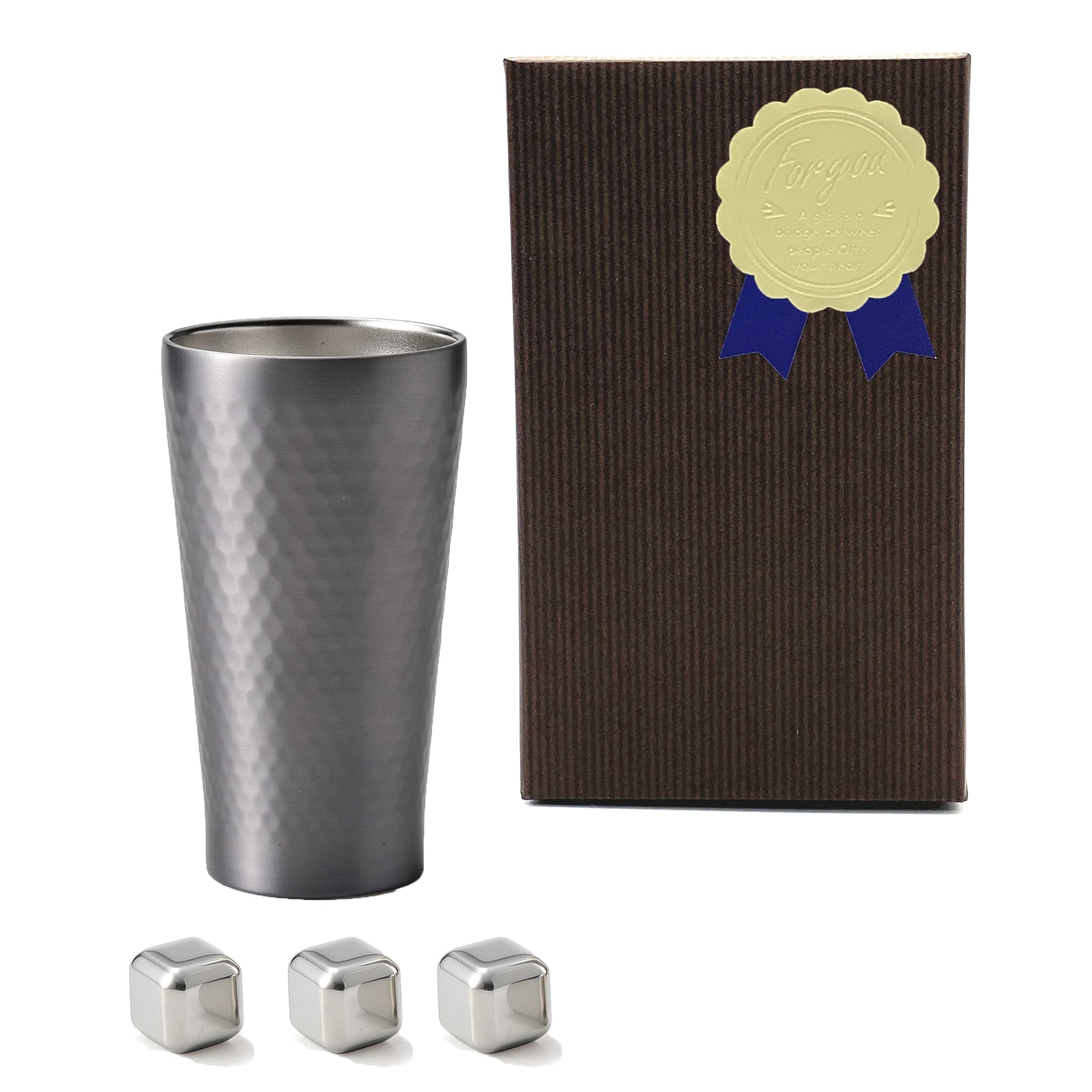 Dolce Duo Кубики льда Нержавеющая сталь Лед Лед Вакуумная термокружка для пива 350 мл 3 кубика Подарочный набор на день рождения Подарок Серебристый Не тающий &
Dolce Duo Кубики льда Нержавеющая сталь Лед Лед Вакуумная термокружка для пива 350 мл 3 кубика Подарочный набор на день рождения Подарок Серебристый Не тающий &