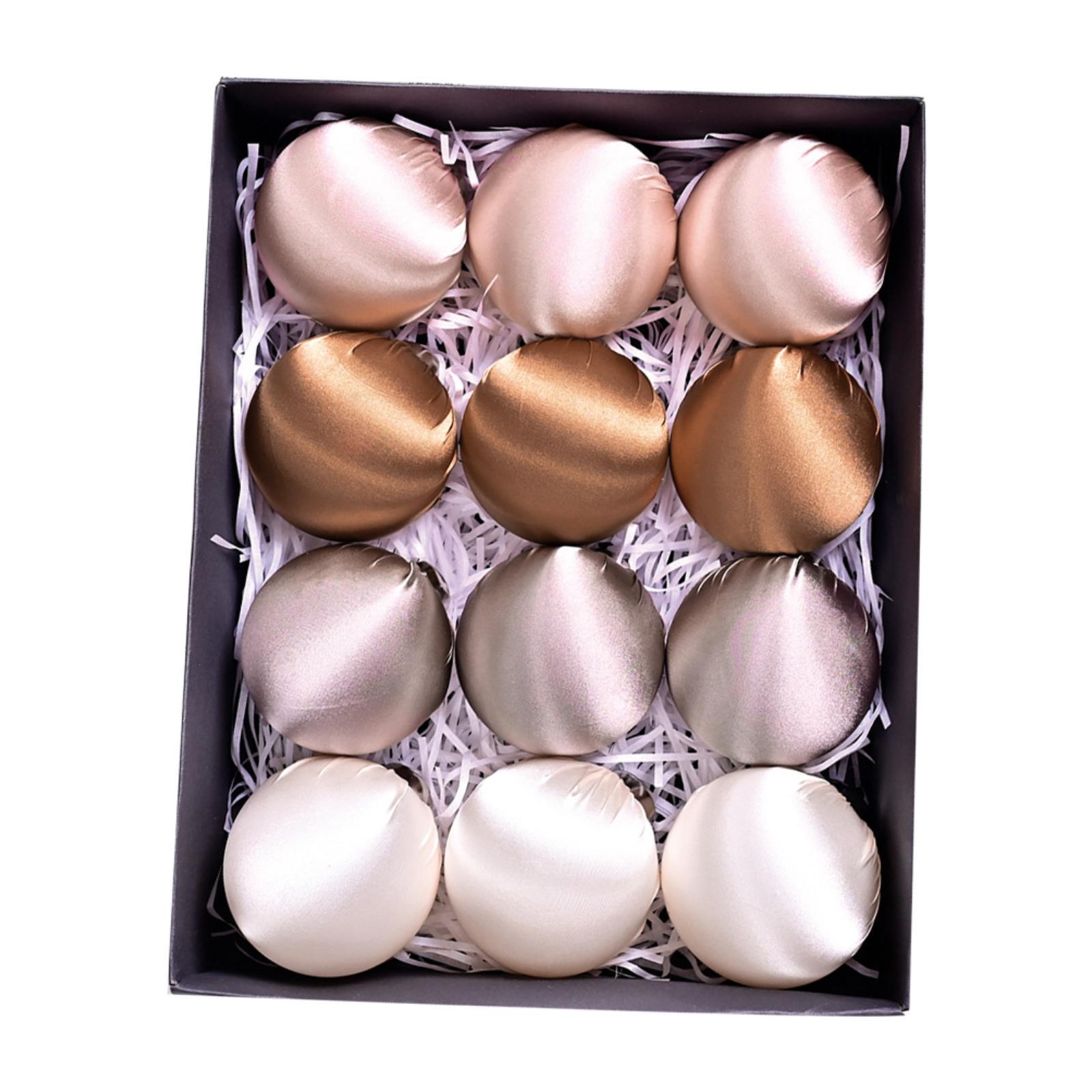 12Pcs Christmas Ball Ornaments Christmas Tree Decorations Decorative Xmas Balls Baubles for New Year Birthday Home
12Pcs Christmas Ball Ornaments Christmas Tree Decorations Decorative Xmas Balls Baubles for New Year Birthday Home