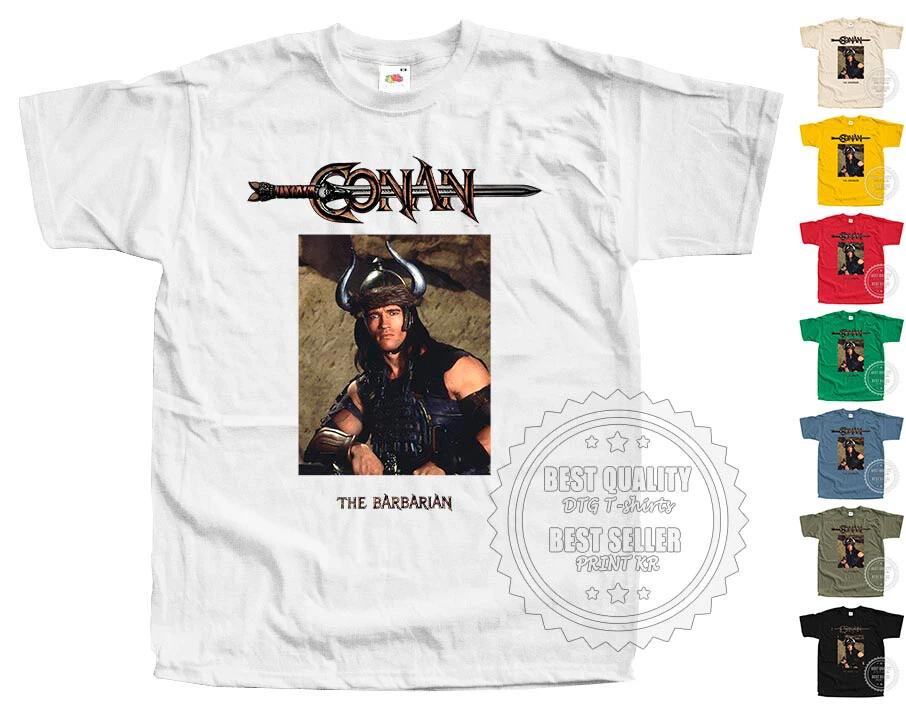 Conan the Barbarian 1982 T SHIRT v8 Movie Poster 28 colors all sizes S to 5XL 4XL
Conan the Barbarian 1982 T SHIRT v8 Movie Poster 28 colors all sizes S to 5XL 4XL