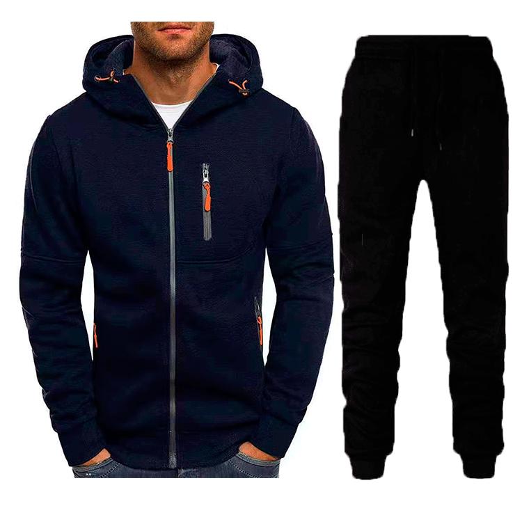 Men s Casual Jacquard Hoodie & Cardigan Set M темно-синього кольору
Men s Casual Jacquard Hoodie & Cardigan Set M темно-синього кольору