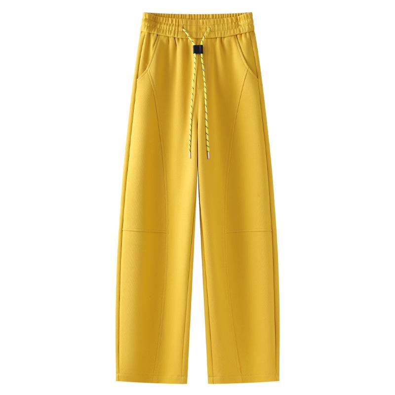 Women s Yellow High-Waisted Straight-Leg Pants - 2025 Spring/Autumn Casual Slim Fit L темно-синього кольору
Women s Yellow High-Waisted Straight-Leg Pants - 2025 Spring/Autumn Casual Slim Fit L темно-синього кольору