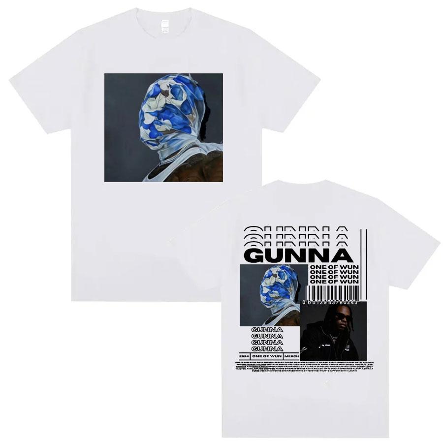 Rapper Gunna One of Wun Album Merch T Shirts Fashion Pop Music Hip Hop Tshirt Unisex Womens High Quality Cotton Oversized T Shirt 4XL
Rapper Gunna One of Wun Album Merch T Shirts Fashion Pop Music Hip Hop Tshirt Unisex Womens High Quality Cotton Oversized T Shirt 4XL