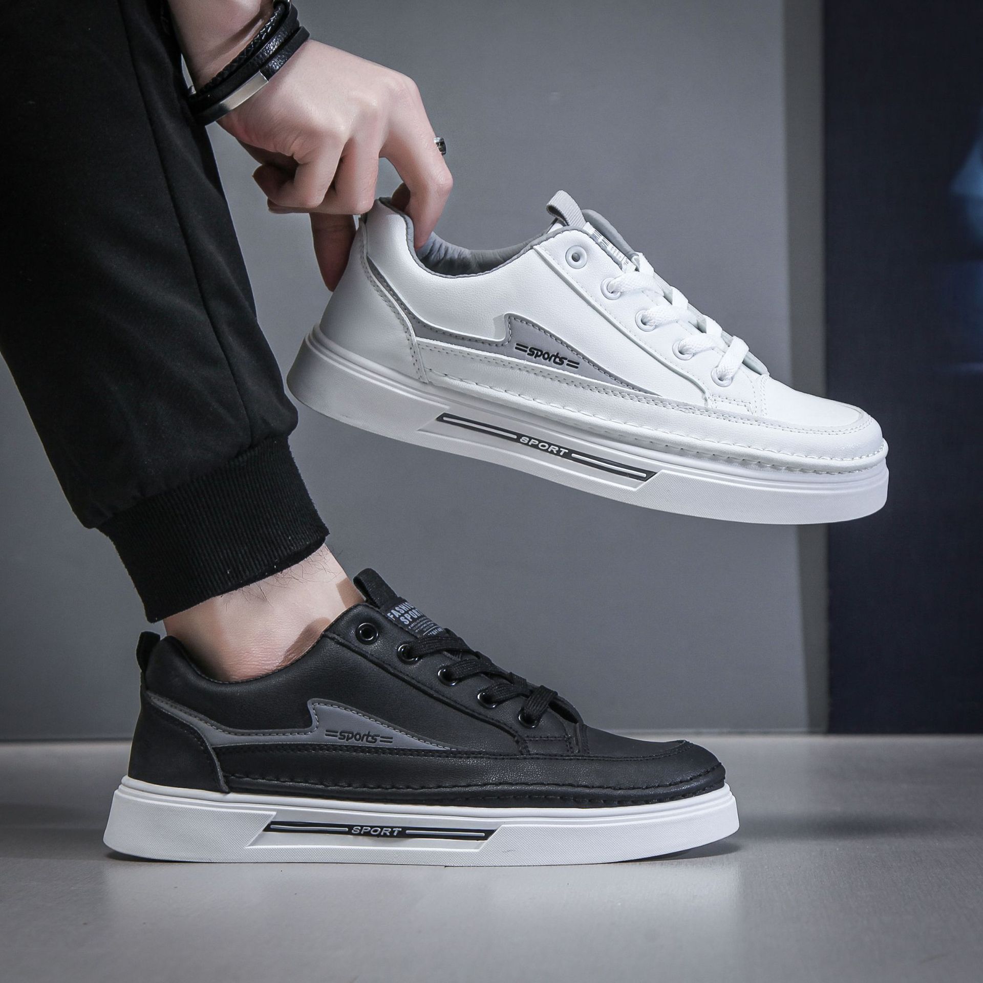 Customized little white shoes, new shoes, men s trendy summer men s black casual spring Korean version of trendy versatile board shoes 35
Customized little white shoes, new shoes, men s trendy summer men s black casual spring Korean version of trendy versatile board shoes 35