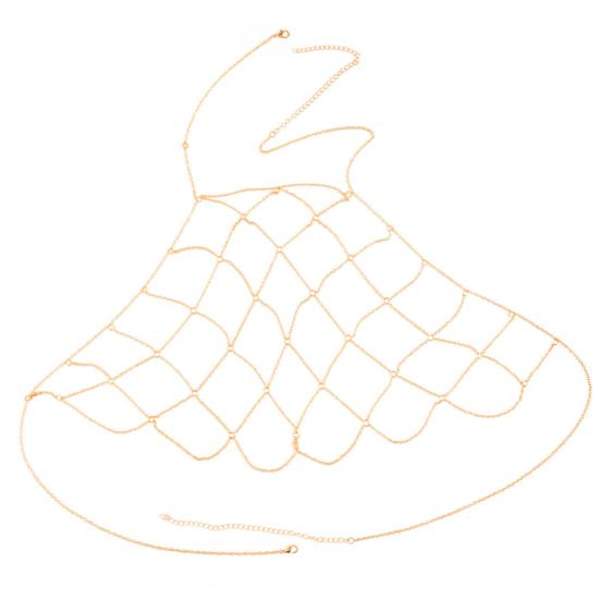 Популярный бикини-бюстгальтер с цепочкой, не выцветающий, декоративный золотистый
Популярный бикини-бюстгальтер с цепочкой, не выцветающий, декоративный золотистый