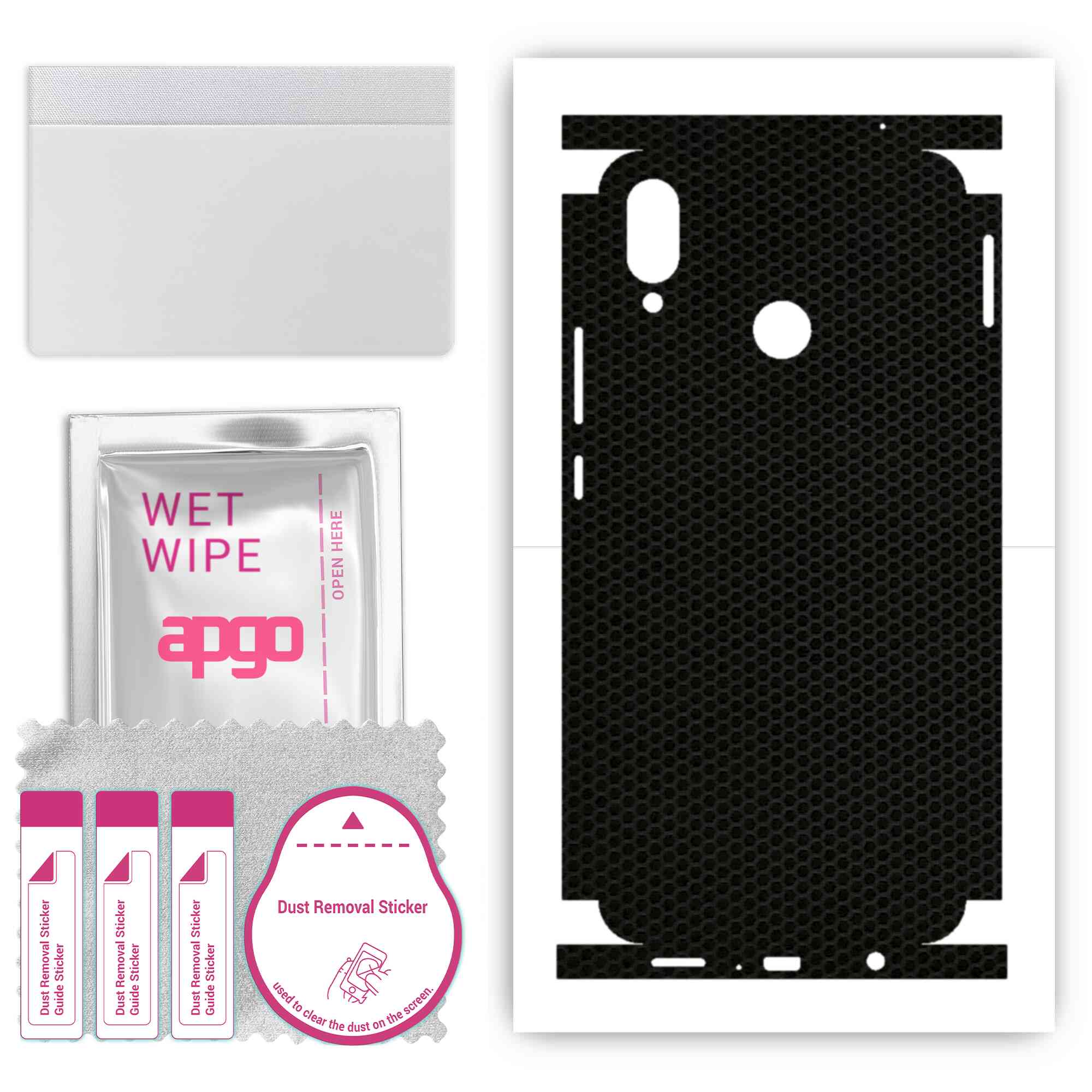 apgo Protective Skin Sticker for the back+sides compatible with Huawei nova 3i, Full Wrap Film, Foil, Vinyl - Pattern Matrix
apgo Protective Skin Sticker for the back+sides compatible with Huawei nova 3i, Full Wrap Film, Foil, Vinyl - Pattern Matrix