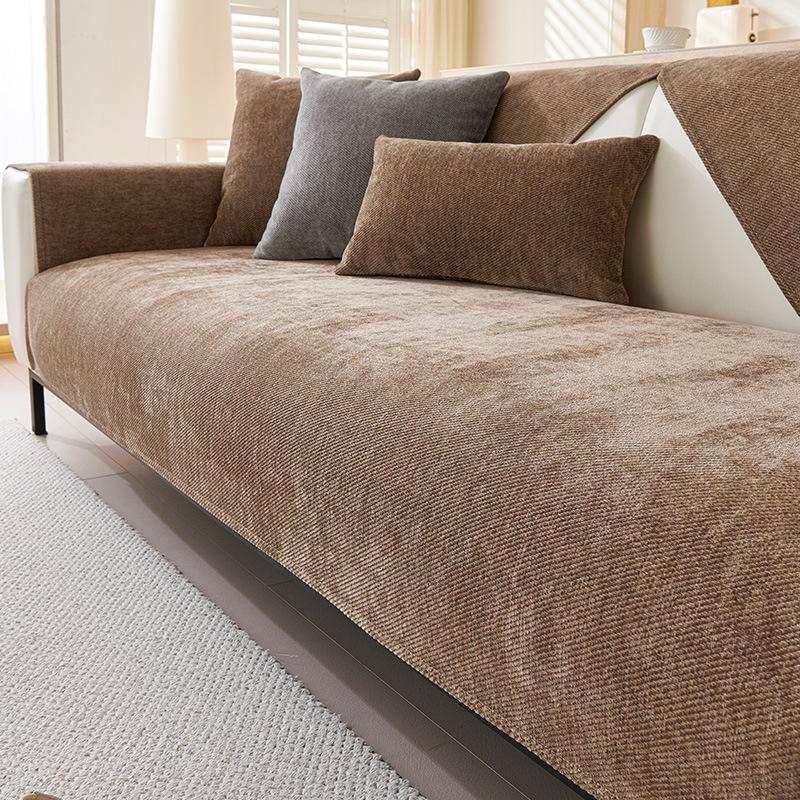 Solid Color Waterproof Chenille Sofa Cushion New Four-Season Universal Simple Modern Seat Cushion Non-Slip Sofa Cover 70*70cm
Solid Color Waterproof Chenille Sofa Cushion New Four-Season Universal Simple Modern Seat Cushion Non-Slip Sofa Cover 70*70cm