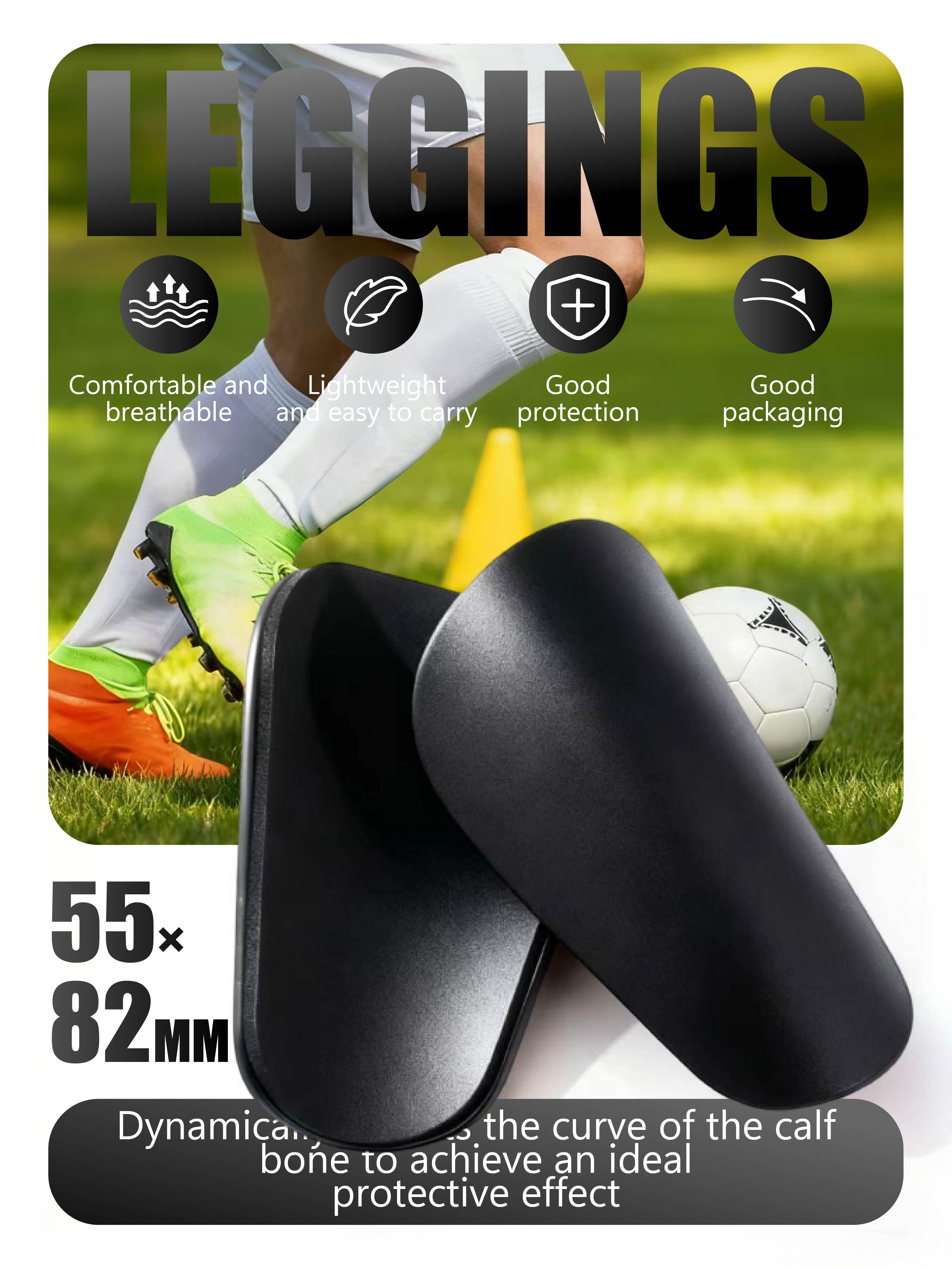 Soccer Leggings Shin Guards - 55×82MM Calf Curve-Fit Protective Pads for Sports чорний
Soccer Leggings Shin Guards - 55×82MM Calf Curve-Fit Protective Pads for Sports чорний