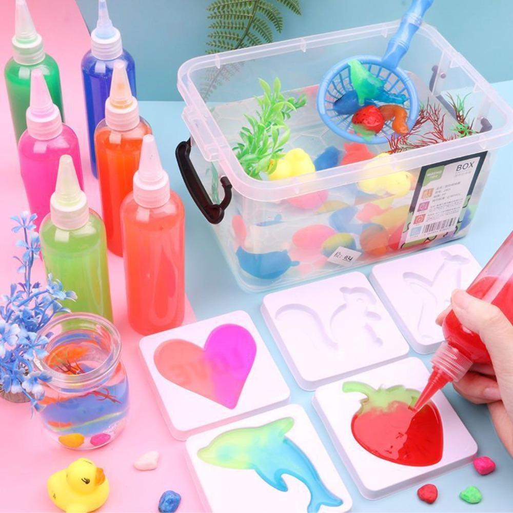 DIY Material Set Magic Water DIY Set Kids Craft Kit Magic Water Elf Ocean Mold Kit Children Gift
DIY Material Set Magic Water DIY Set Kids Craft Kit Magic Water Elf Ocean Mold Kit Children Gift