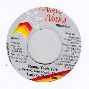 7inch Record LADY G, PAPA SAN - Round Table Talk NONE Music Works Rec Jamaica Reggae, Ska & Dub Used
7inch Record LADY G, PAPA SAN - Round Table Talk NONE Music Works Rec Jamaica Reggae, Ska & Dub Used