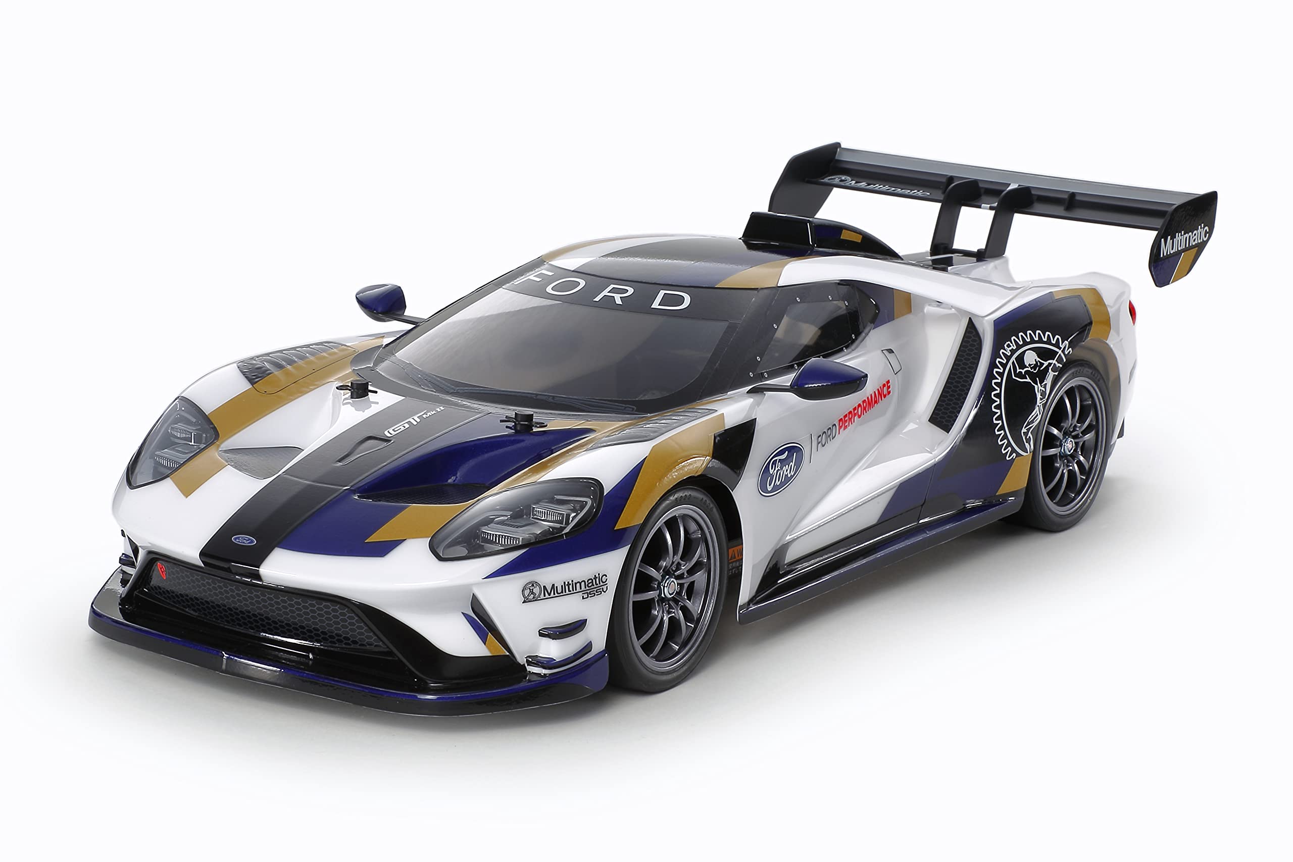Tamiya 110 Масштаб Электрическая Радиоуправляемая Машина Серия №. 689 2020 Ford GT MK II (Шасси ТТ-02) 58689
Tamiya 110 Масштаб Электрическая Радиоуправляемая Машина Серия №. 689 2020 Ford GT MK II (Шасси ТТ-02) 58689