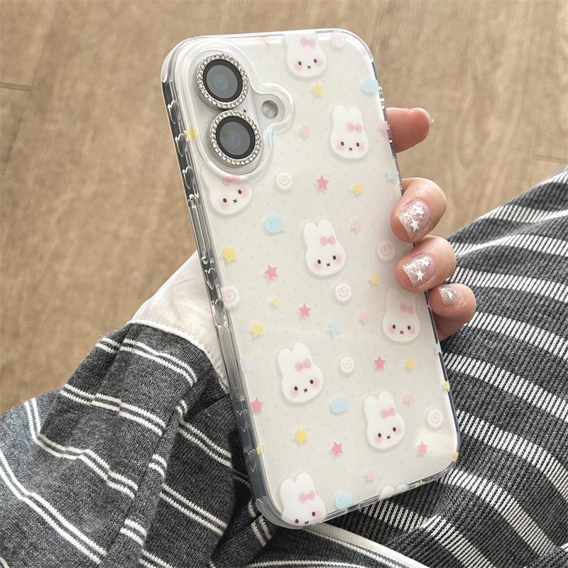 Яркий чехол-аватар со звездой и кроликом для iPhone 17/16 Pro Max/15/14 - Разработан для девочек iPhone 17
Яркий чехол-аватар со звездой и кроликом для iPhone 17/16 Pro Max/15/14 - Разработан для девочек iPhone 17
