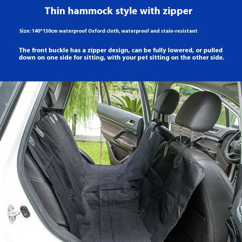 Pet Dog Car Seat Cover Waterproof Transport Cat Carrier Backseat Protector Travel Accessory Zipper Pocket Mesh 137 147
Pet Dog Car Seat Cover Waterproof Transport Cat Carrier Backseat Protector Travel Accessory Zipper Pocket Mesh 137 147