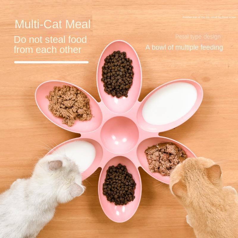 Cat bowl multi cat petal food bowl kitten milk cat special bowl puppy dog bowl kitten stray cat feeding cat supplies
Cat bowl multi cat petal food bowl kitten milk cat special bowl puppy dog bowl kitten stray cat feeding cat supplies