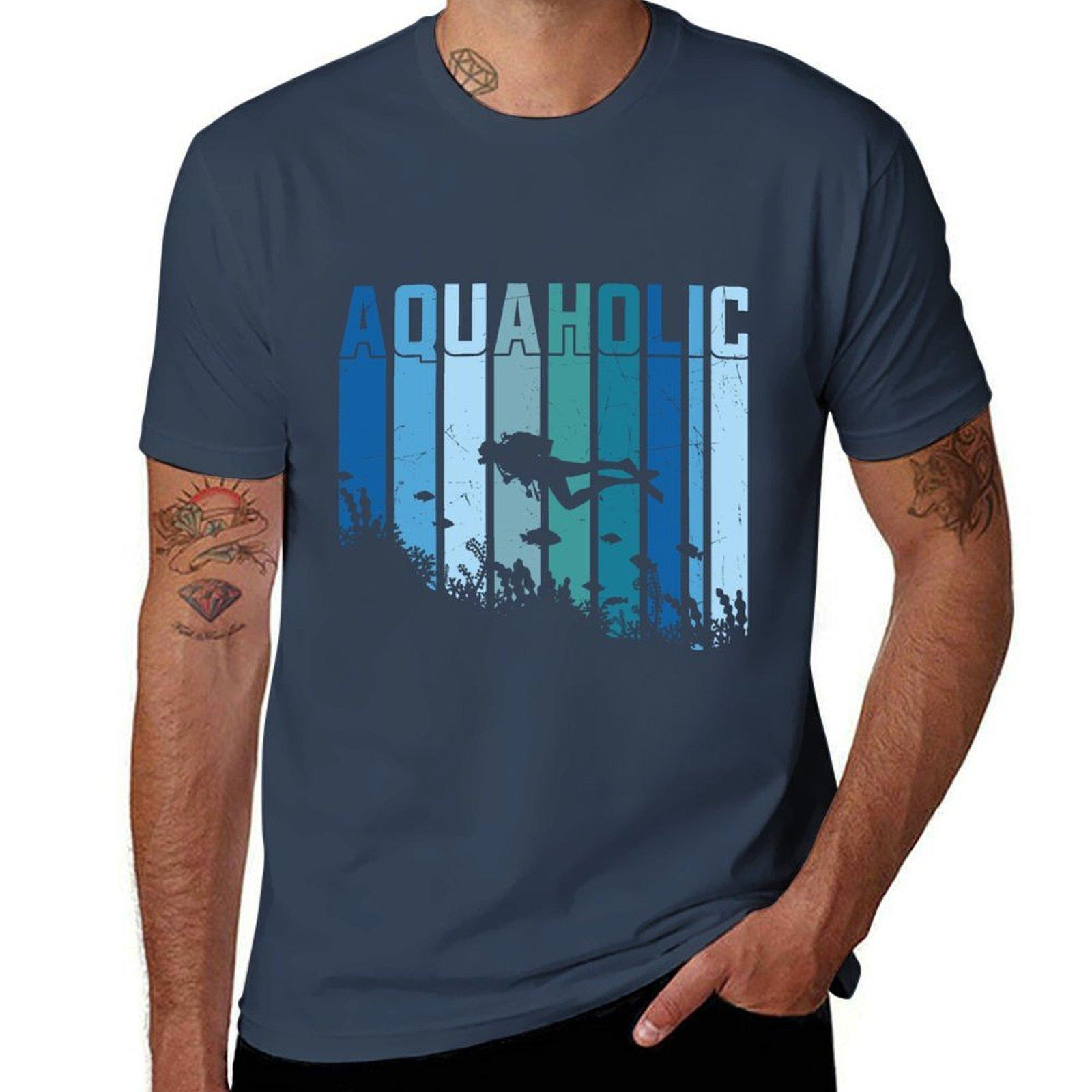 Aquaholic Retro Любители дайвинга 2022 Футболка футболки для мужчины хлопок мягкие мужские футболки с принтом футболка S
Aquaholic Retro Любители дайвинга 2022 Футболка футболки для мужчины хлопок мягкие мужские футболки с принтом футболка S