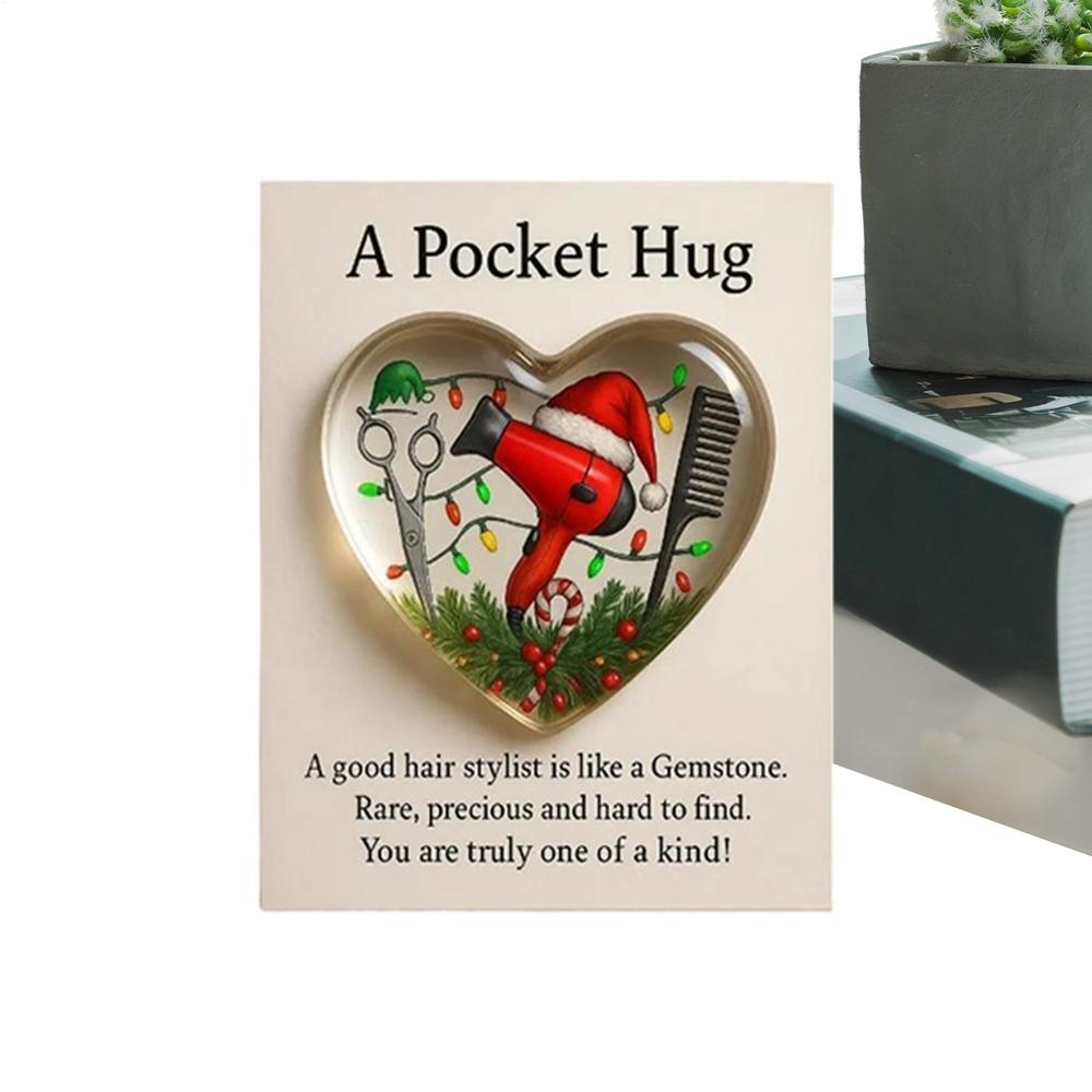 Small Hug Pocket 2D Heart Shaped Hairdresser Home Decor Small Card Pocket Relationship Keepsake For Men Barber Hair Stylist
Small Hug Pocket 2D Heart Shaped Hairdresser Home Decor Small Card Pocket Relationship Keepsake For Men Barber Hair Stylist