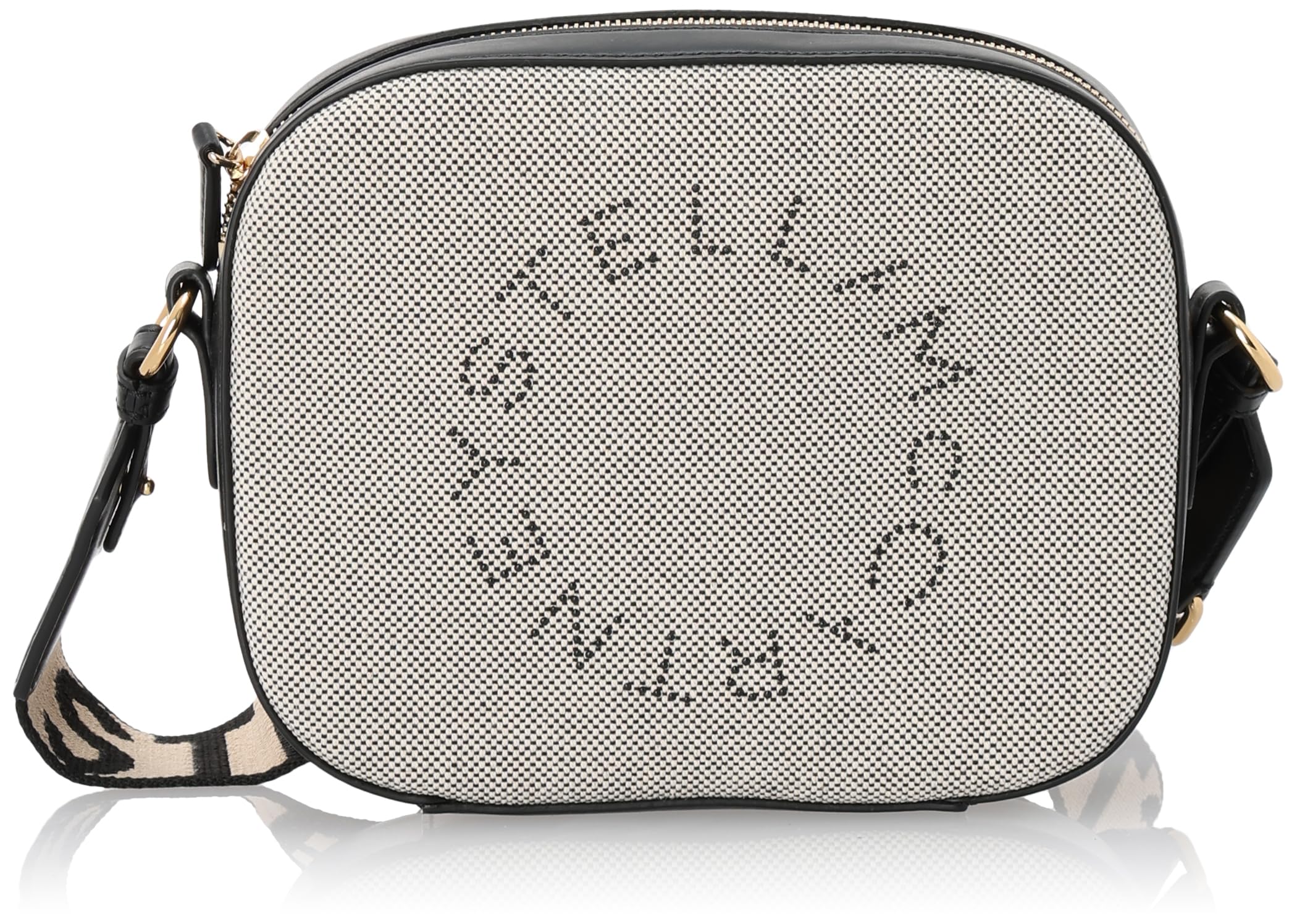 Women s Black Small Camera Bag in Salt & Pepper Canvas (700266 WP0138 1000)
Women s Black Small Camera Bag in Salt & Pepper Canvas (700266 WP0138 1000)