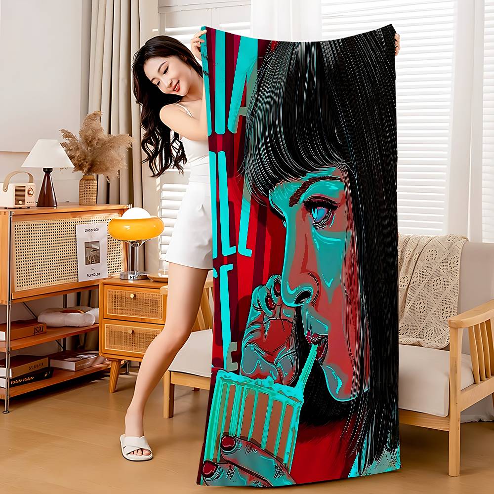 Pulp Fiction Movie Big Microfiber Beach Towels Quick Dry Towel Sand Beach Towels Pool Towel For Travel Swim Pool Yoga W40*H60(CM)
Pulp Fiction Movie Big Microfiber Beach Towels Quick Dry Towel Sand Beach Towels Pool Towel For Travel Swim Pool Yoga W40*H60(CM)