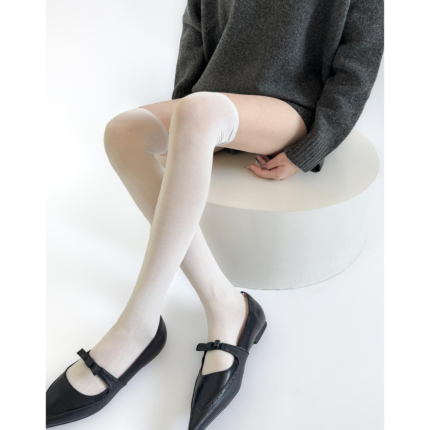 1 Pair INS Casual Fashion Girl Knee High Cotton Socks Korean Simplicity Solid Gray Sheer Socks Minimalist Over Knee Stockings One Size
1 Pair INS Casual Fashion Girl Knee High Cotton Socks Korean Simplicity Solid Gray Sheer Socks Minimalist Over Knee Stockings One Size