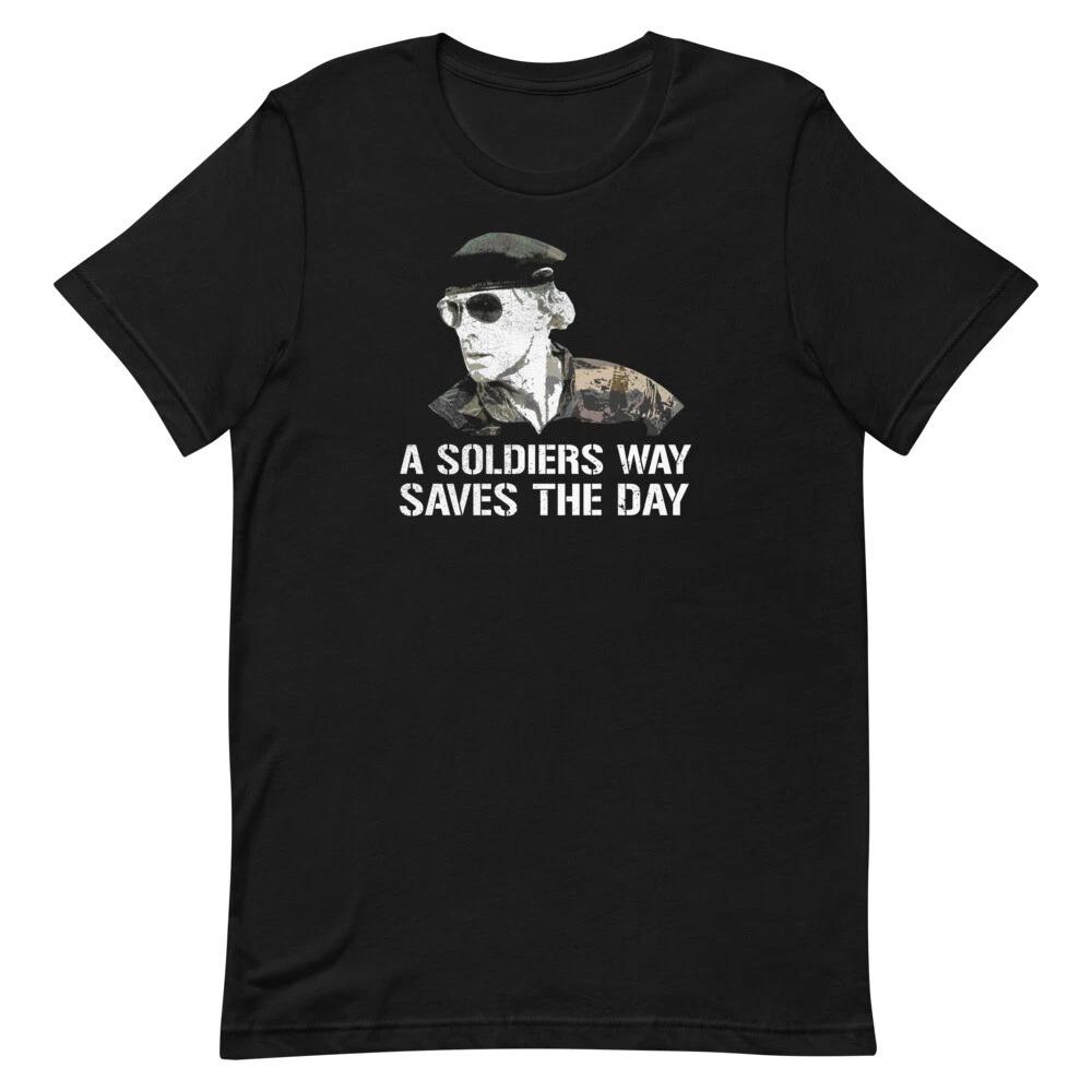 A SOLDIERS WAY SAVES THE DAY The Burbs 80s Movie Custom Tee Shirt Unisex t-shirt XL
A SOLDIERS WAY SAVES THE DAY The Burbs 80s Movie Custom Tee Shirt Unisex t-shirt XL