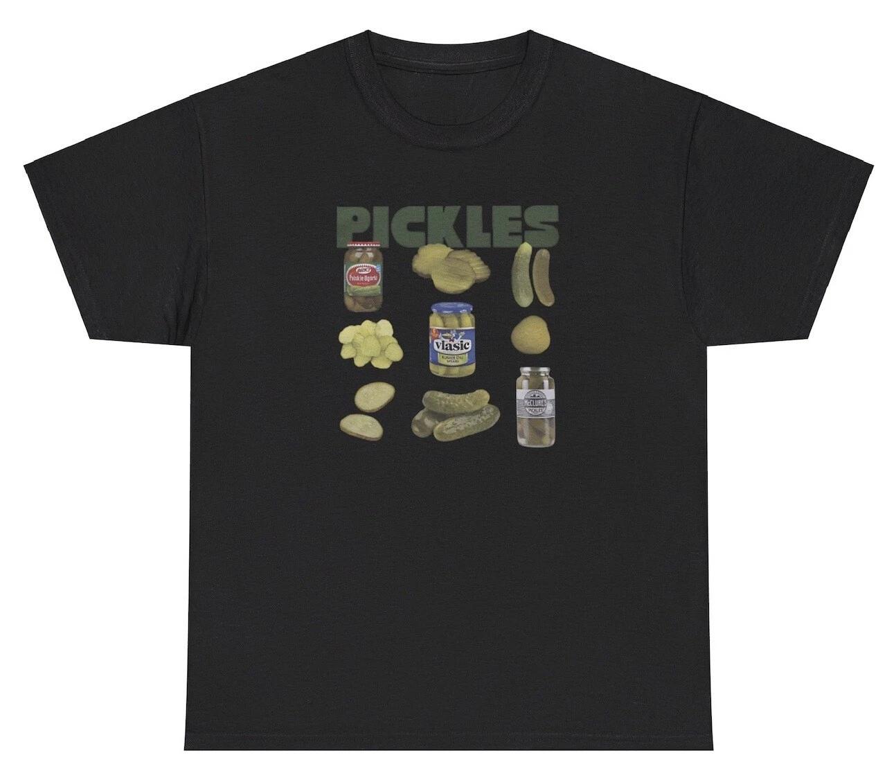 Pickles T Shirt Funny Pickle Food Lovers Gen Z Humor Silly Graphic Gift Tee XL
Pickles T Shirt Funny Pickle Food Lovers Gen Z Humor Silly Graphic Gift Tee XL