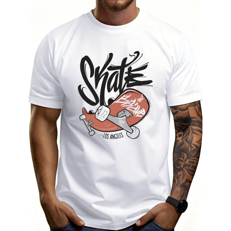 European sizes Casual Streetwear Style Men S T-Shirt Skateboard Los Angeles Graphic Design Summer Wear for Skate Enthusiasts 4XL білий
European sizes Casual Streetwear Style Men S T-Shirt Skateboard Los Angeles Graphic Design Summer Wear for Skate Enthusiasts 4XL білий