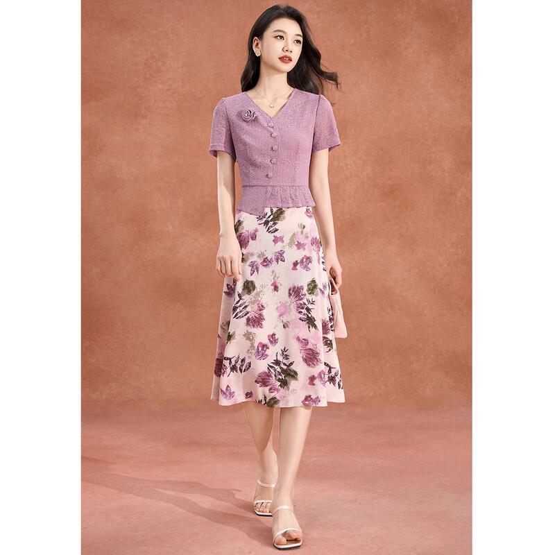 Melanie Oil Painting Lace Patchwork A-Line Dress L
Melanie Oil Painting Lace Patchwork A-Line Dress L