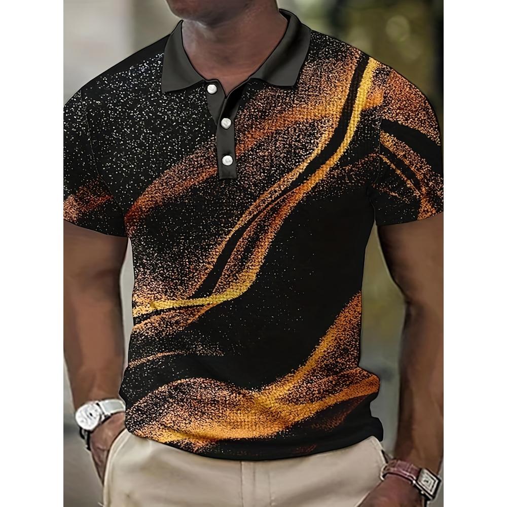 New Men Clothes Summer Short Sleeve 3D Digital Plrint Lapel Golf Polo Shirt Men Casual Tops Polo 3XL жовтий
New Men Clothes Summer Short Sleeve 3D Digital Plrint Lapel Golf Polo Shirt Men Casual Tops Polo 3XL жовтий