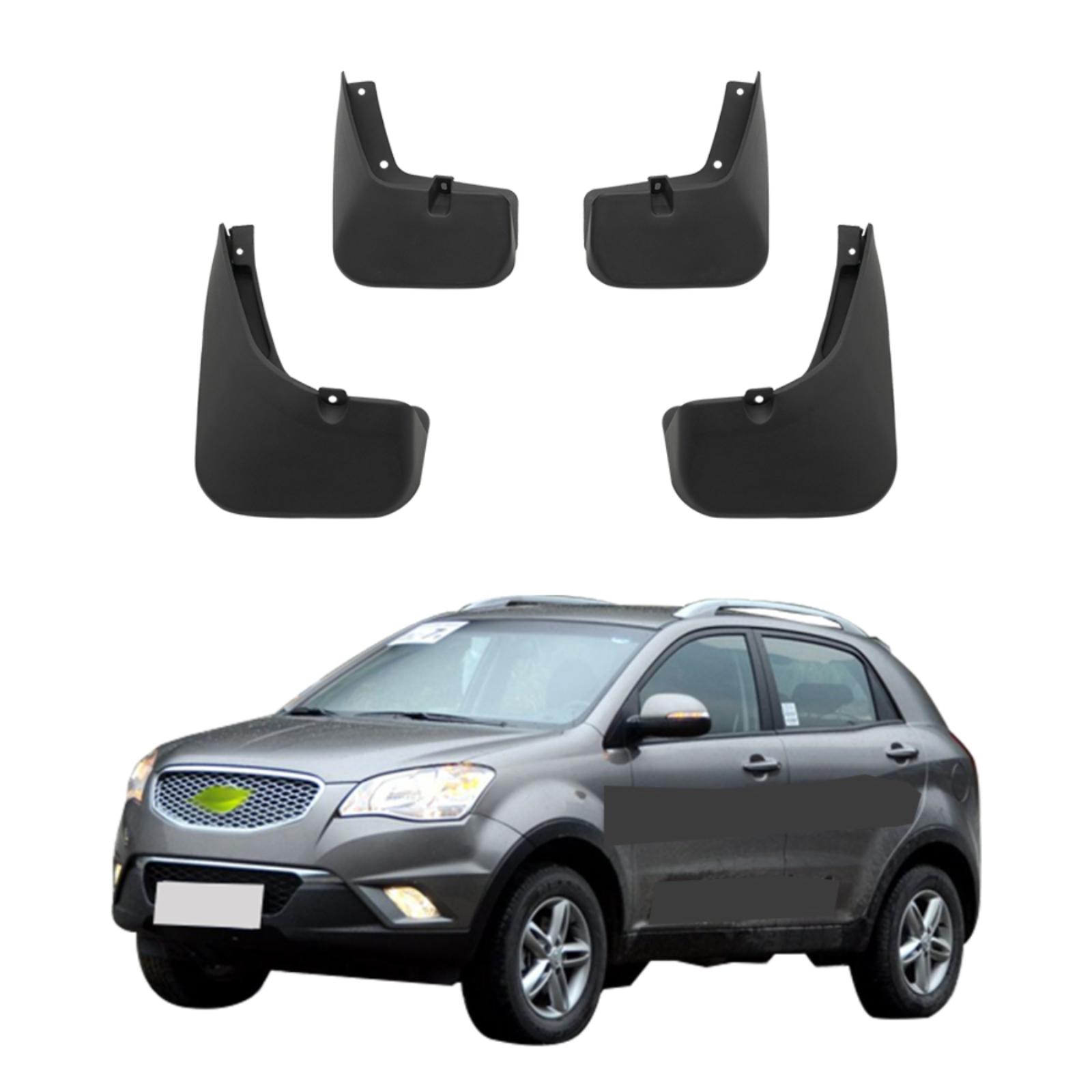 4PCS Car Mud flaps Splash Guards Mudguards Car Mud Flaps Compatible with SsangYong Korando / New Actyon 2011 2012 2013 2014 2015 (C200) SS-01 чорний
4PCS Car Mud flaps Splash Guards Mudguards Car Mud Flaps Compatible with SsangYong Korando / New Actyon 2011 2012 2013 2014 2015 (C200) SS-01 чорний