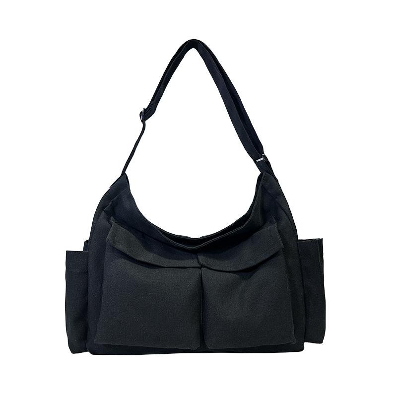 New Large Capacity Solid Cloth Tote Bag for Women Lightweight Hand-held Canvas Shoulder Bag Casual Class Commuting Bags чёрный
New Large Capacity Solid Cloth Tote Bag for Women Lightweight Hand-held Canvas Shoulder Bag Casual Class Commuting Bags чёрный