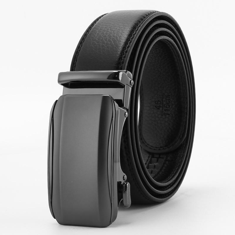 Новый мужской ремень из искусственной кожи с автоматической пряжкой, устойчивый к царапинам, из микрофибры, чистая натуральная коровья кожа, деловой повседневный ремень 110-130CM
Новый мужской ремень из искусственной кожи с автоматической пряжкой, устойчивый к царапинам, из микрофибры, чистая натуральная коровья кожа, деловой повседневный ремень 110-130CM