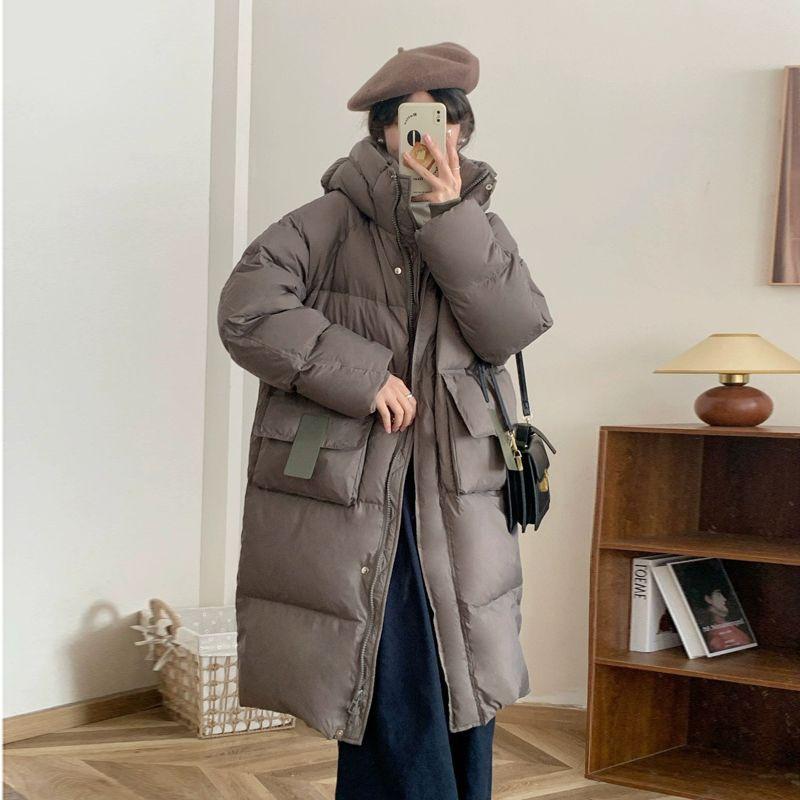 Down cotton-padded women s winter 2025 new Korean version loose small thickened medium and long knee-padded jacket women 2XL темно-сірий
Down cotton-padded women s winter 2025 new Korean version loose small thickened medium and long knee-padded jacket women 2XL темно-сірий