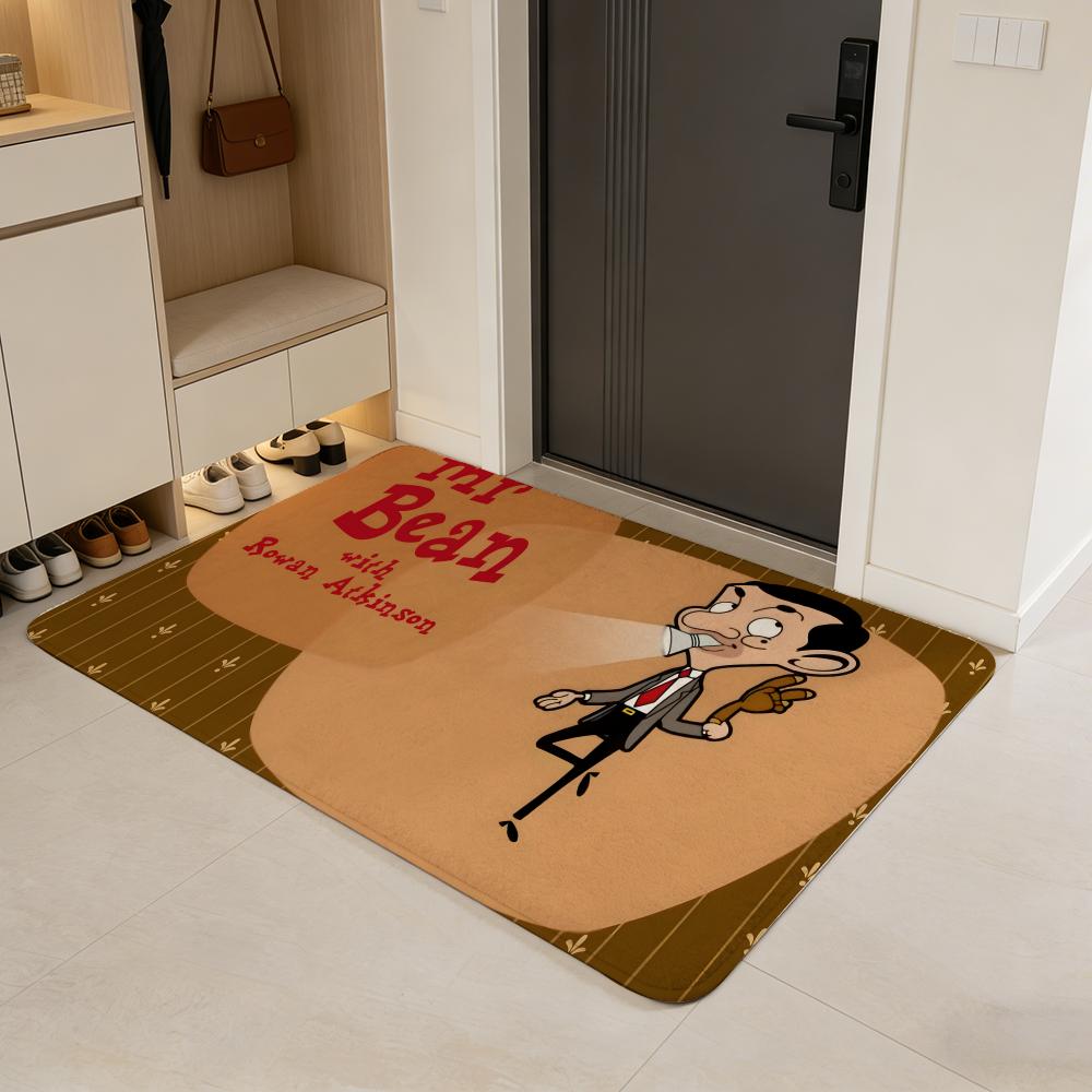 character M-Mr. Bean Floor Mat Flannel Door Mat Non-Slip Absorbent Washable Indoor Home Rug 40x60cm
character M-Mr. Bean Floor Mat Flannel Door Mat Non-Slip Absorbent Washable Indoor Home Rug 40x60cm