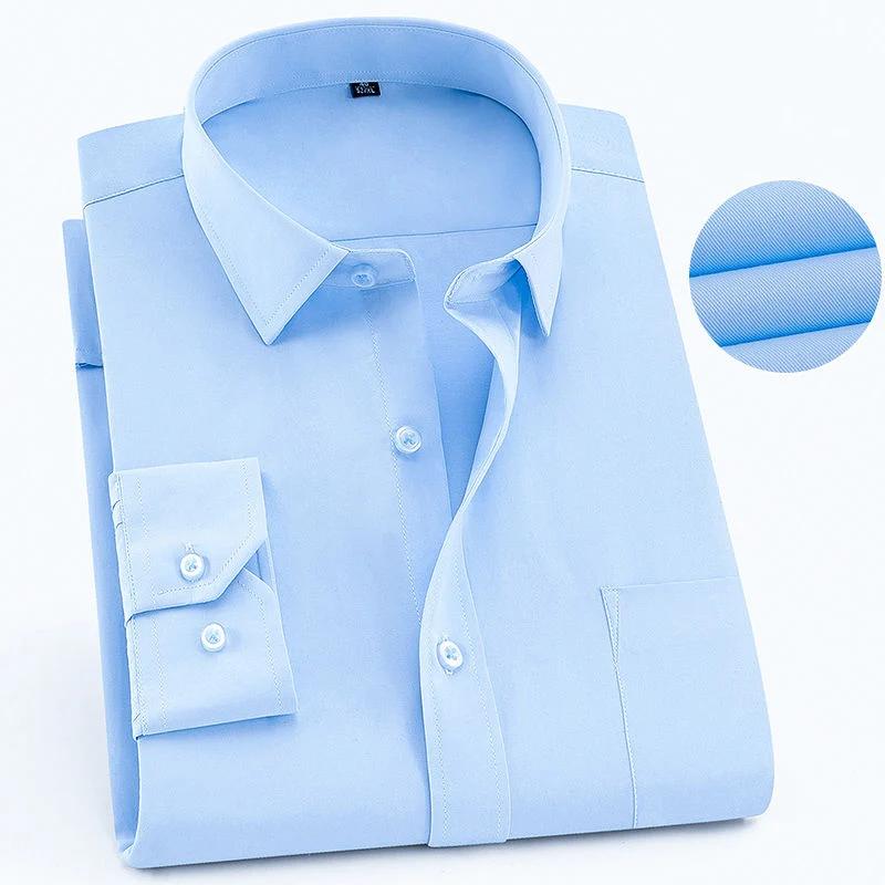 Men s Business Casual Long Sleeve Shirt - Classic Plaid Striped Checked Purple Blue Button Front for Social Dress 45
Men s Business Casual Long Sleeve Shirt - Classic Plaid Striped Checked Purple Blue Button Front for Social Dress 45