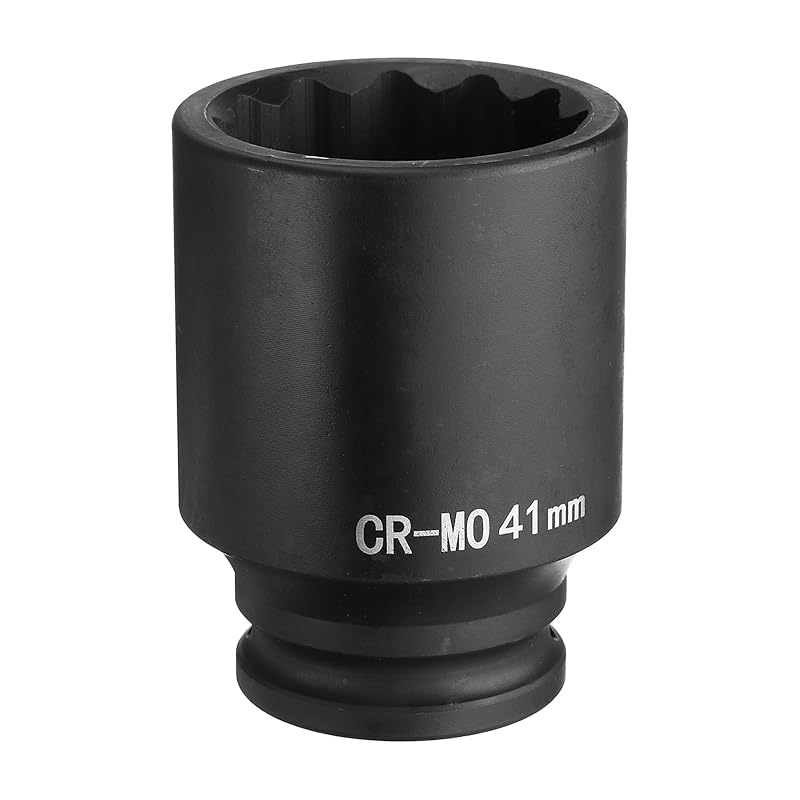 uxcell 6 points Deep Impact Socket 1/2 Inch Drive 41mm Metric Chrome Molybdenum Alloy Steel Spindle Axle Nut Impact Socket
uxcell 6 points Deep Impact Socket 1/2 Inch Drive 41mm Metric Chrome Molybdenum Alloy Steel Spindle Axle Nut Impact Socket