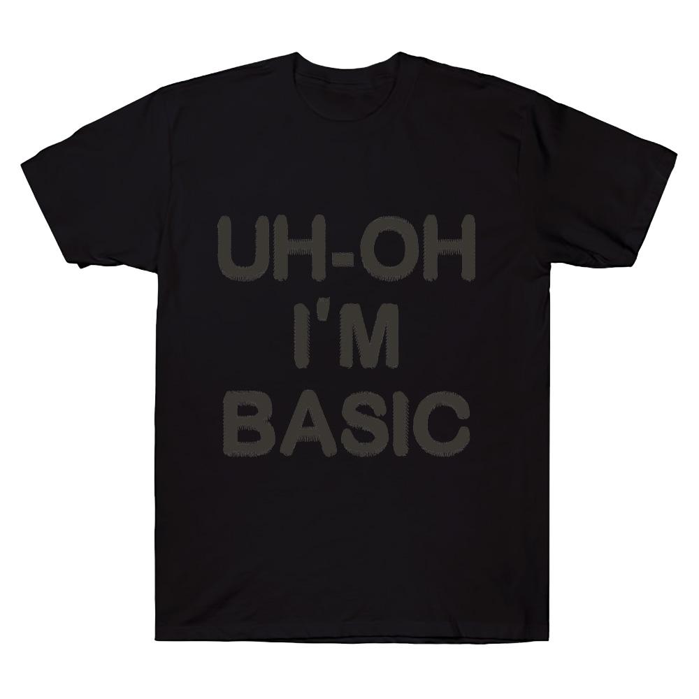UH-OH I M BASIC T-SHIRT Djo Vintage Aesthetic T Shirts Women Men Cotton Tee Summer Harajuku Tops Fashion Y2K Clothing XS чорний
UH-OH I M BASIC T-SHIRT Djo Vintage Aesthetic T Shirts Women Men Cotton Tee Summer Harajuku Tops Fashion Y2K Clothing XS чорний