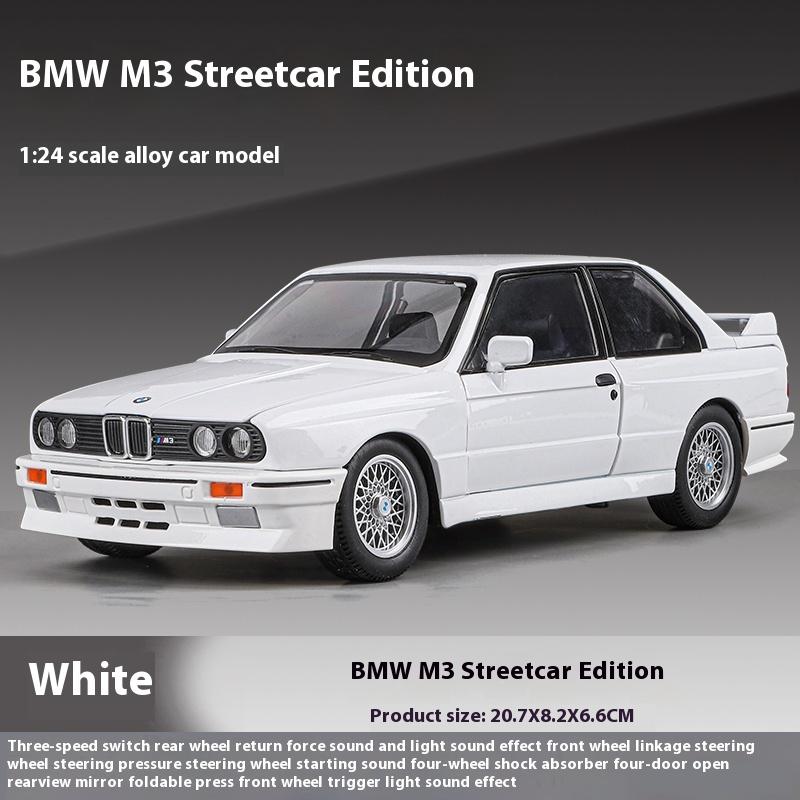 1:24 BMW M3 E30 Alloy Sport Racing Car Model Diecast Metal Classic Car Vehicle Model Simulation Sound & Light Toy Birthday Gifts белый
1:24 BMW M3 E30 Alloy Sport Racing Car Model Diecast Metal Classic Car Vehicle Model Simulation Sound & Light Toy Birthday Gifts белый