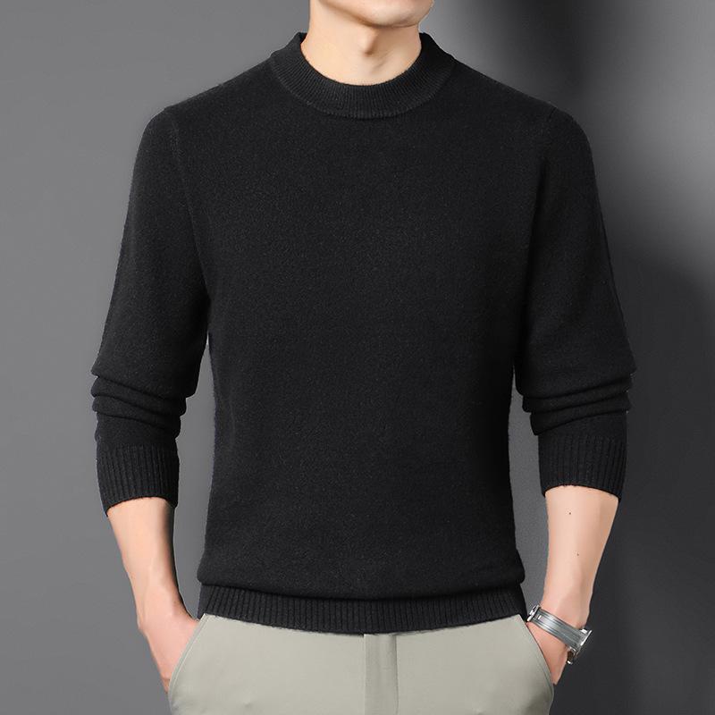Men s 100% Pure Wool Long Sleeve Sweater - Round Neck, Solid Color, Warm Base Layer for Autumn/Winter XL
Men s 100% Pure Wool Long Sleeve Sweater - Round Neck, Solid Color, Warm Base Layer for Autumn/Winter XL